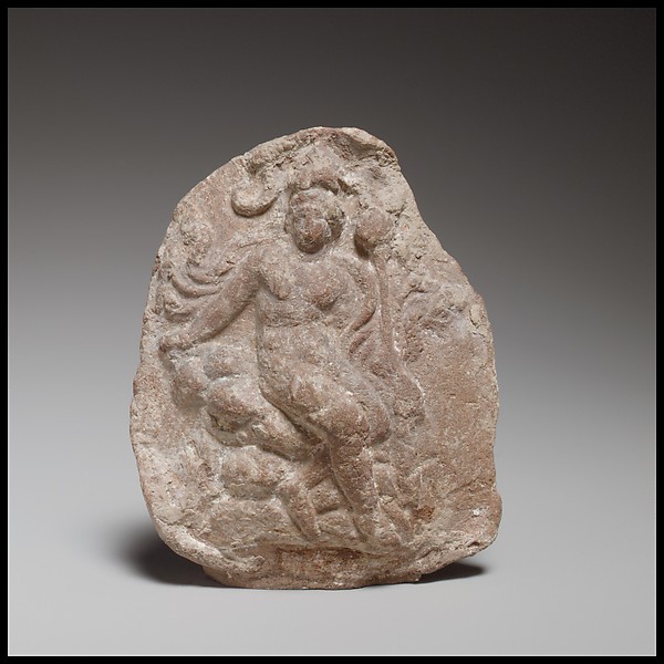 Relief depicting a seated figure, probably Dionysos by an unrecorded maker, The Metropolitan Museum of Art
